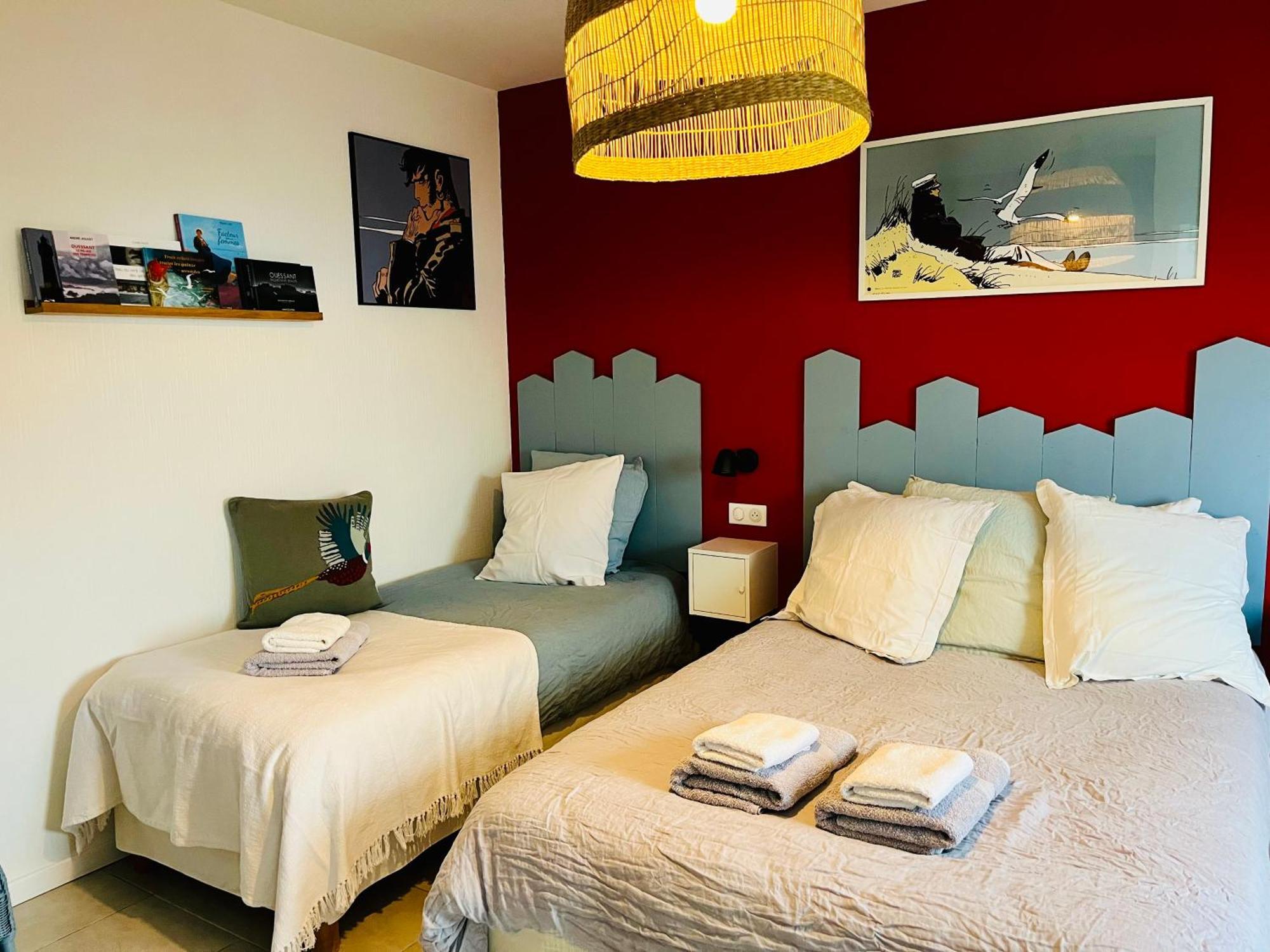 Bed and Breakfast L'Atelier De Mezareun Ushant Esterno foto